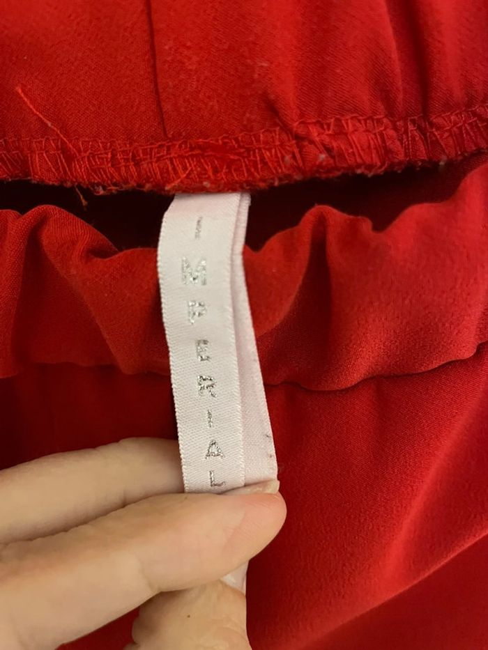 Pantalon rouge impérial - photo numéro 4