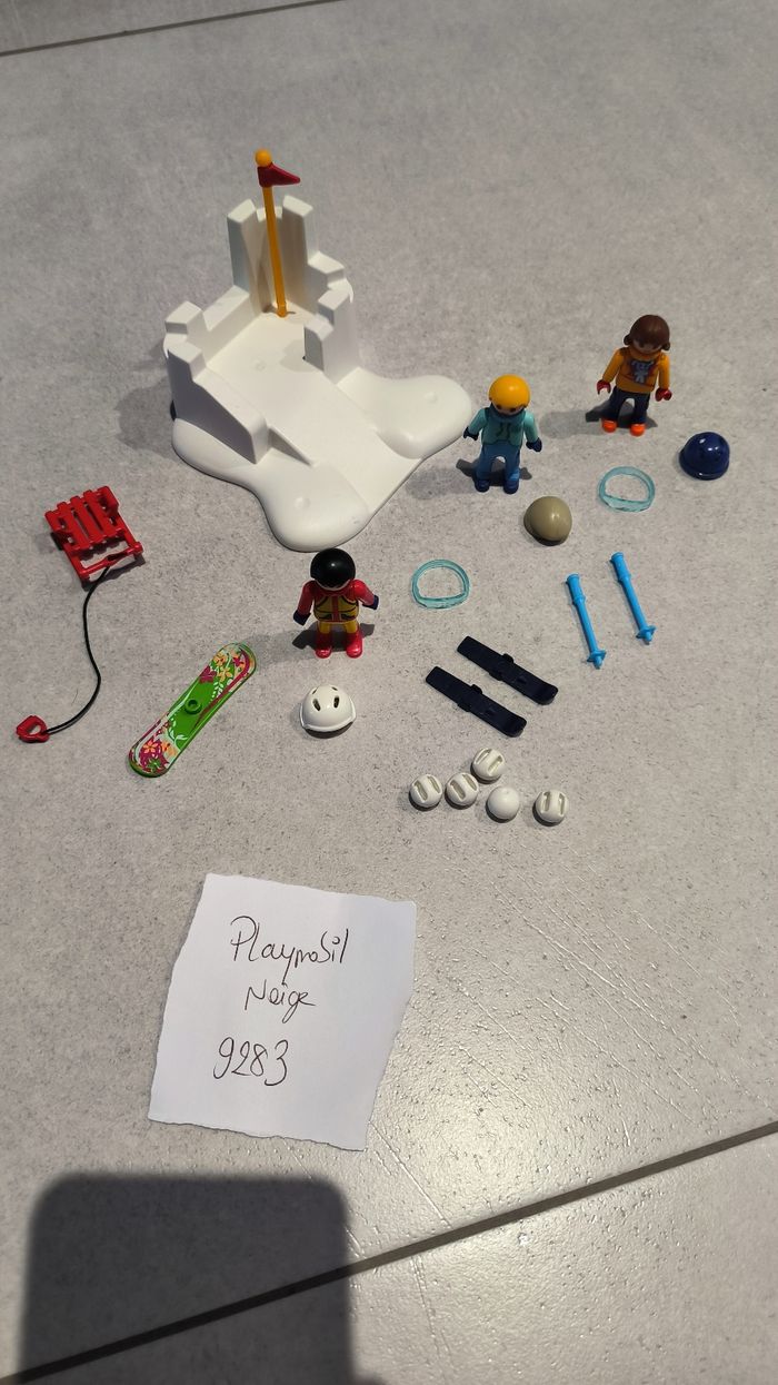 Playmobil enfants et boule beige - photo numéro 3