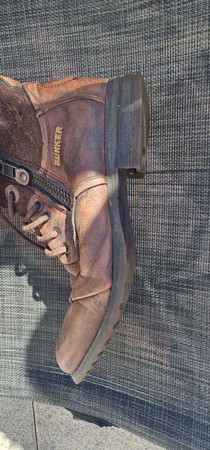 Chaussures Bunker marron pointure 40 - photo numéro 5