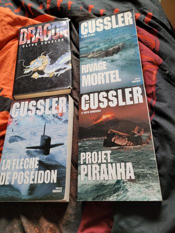 Romans de Clive Cussler