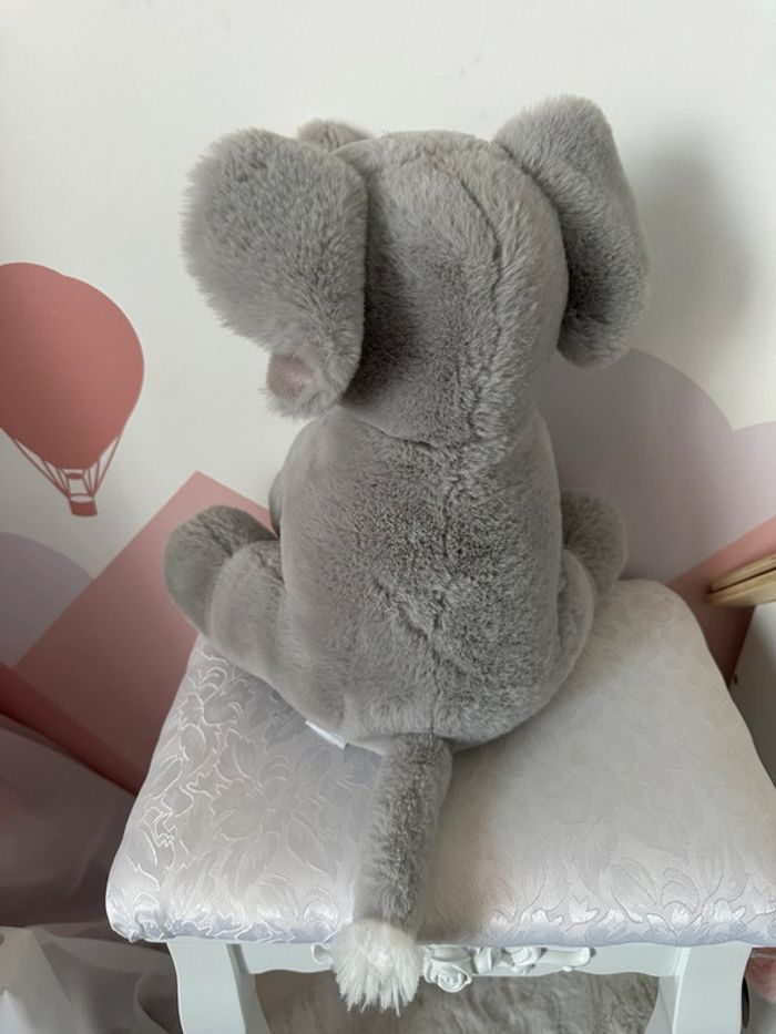 Peluche éléphant 32 cm - photo numéro 5
