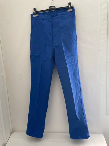Pantalon bleu travail sanfor 