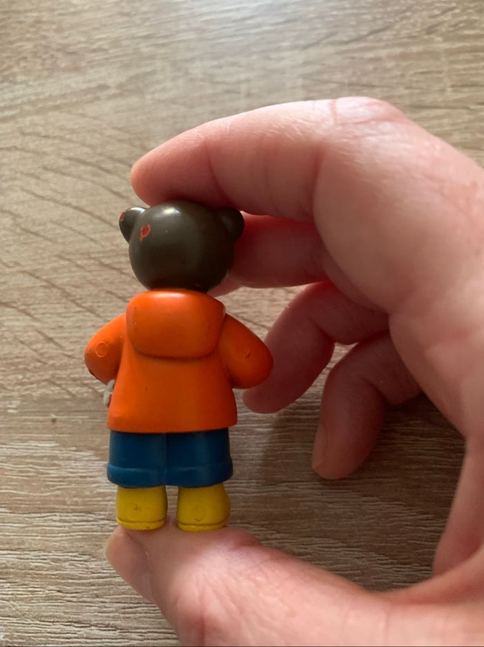 4 figurines petit ours brun les animaux - photo numéro 7