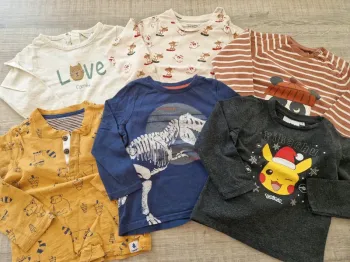 Lot de 6 haut ML 24 mois