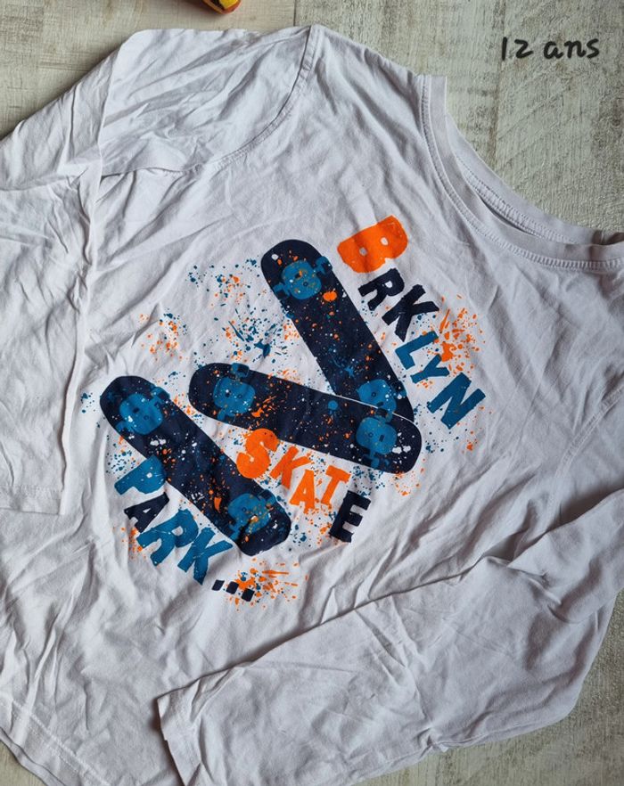 Haut manches longues skate 12 ans - photo numéro 2