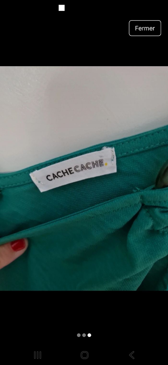 Combi Shorts verte - photo numéro 3
