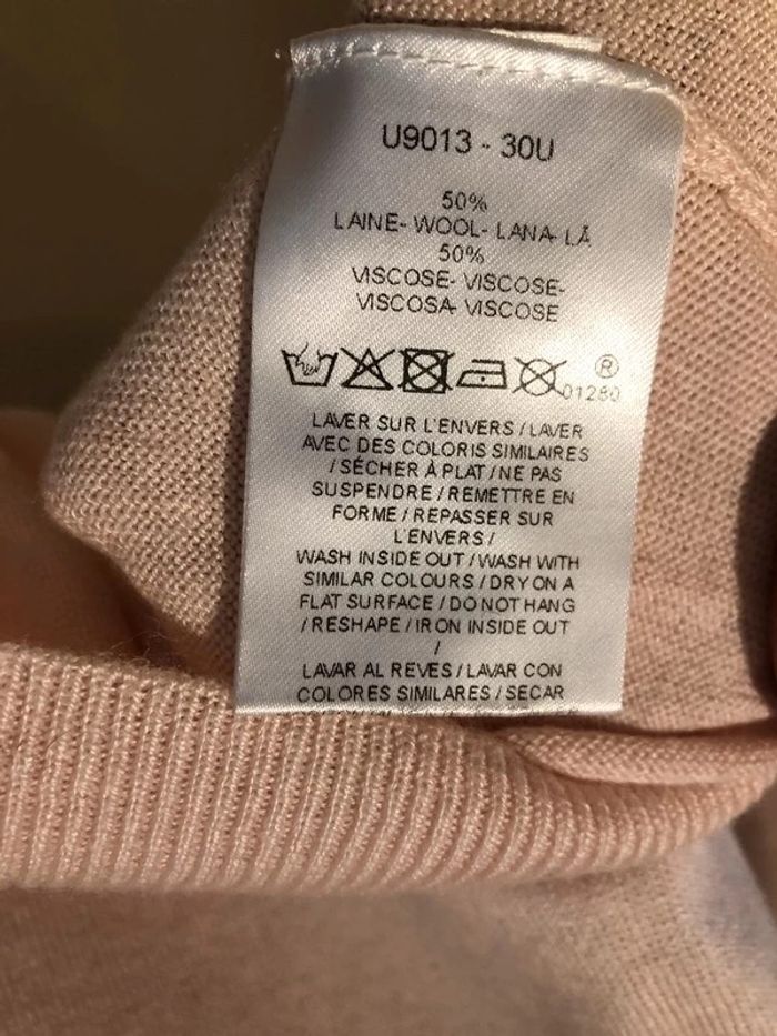 Caroll taille 36 Pull Rose - photo numéro 5