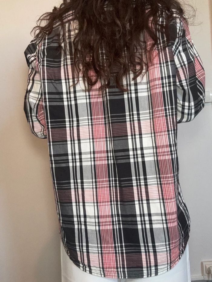 Chemise vintage oversize carreaux - photo numéro 5
