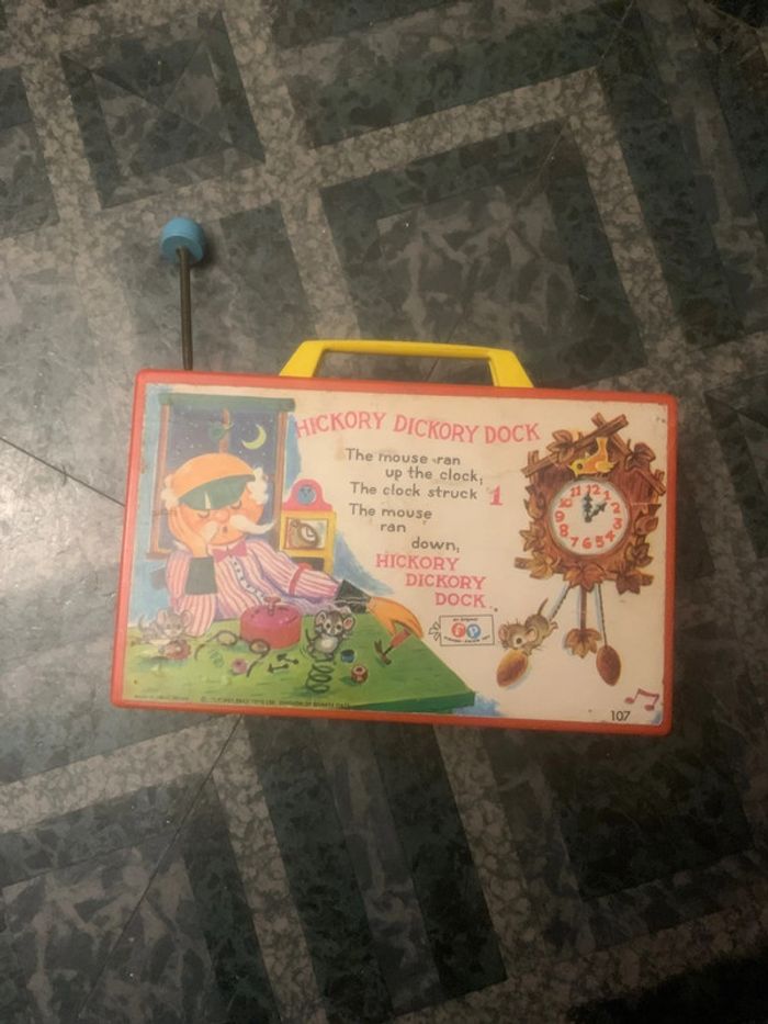 Boîte à musique vintage Fisher price - photo numéro 2