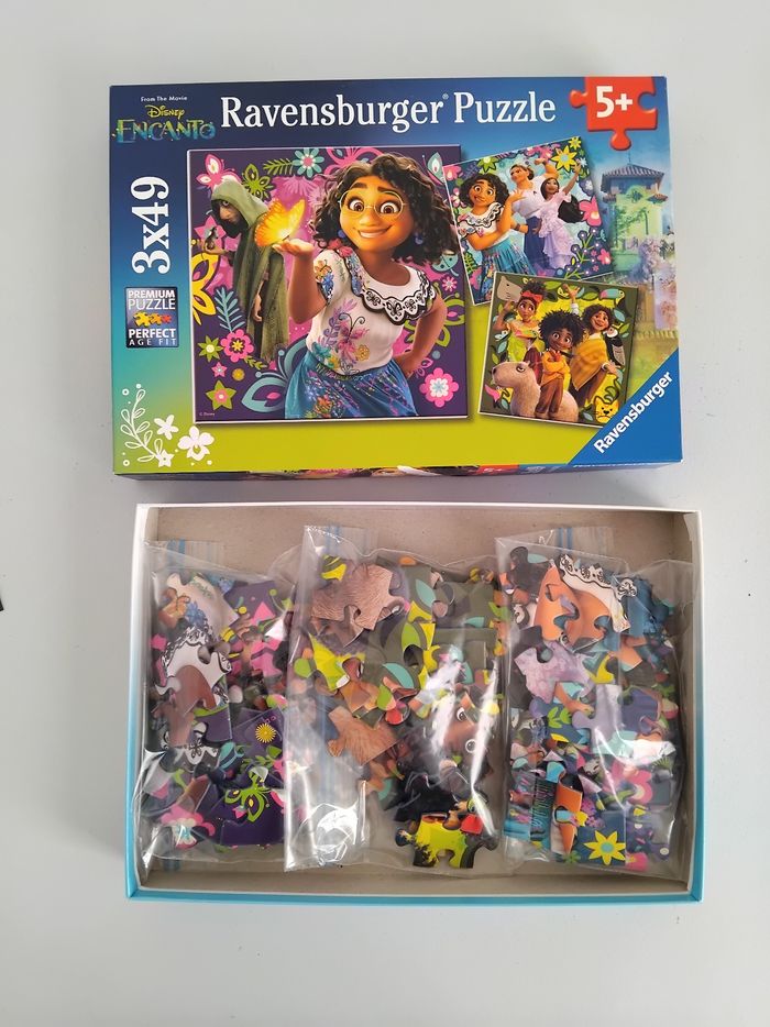 🧩 PUZZLES 49 Pièces x 3 Encanto Disney - photo numéro 6