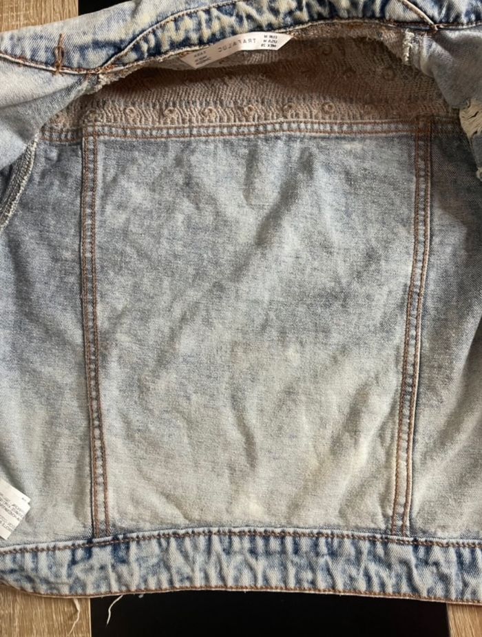 Veste en jean Zara - photo numéro 2