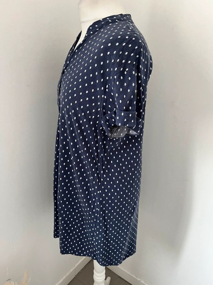 Robe marine à motifs H&M XS - photo numéro 4