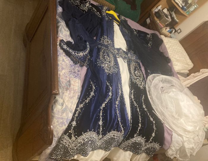 ROBE DE SOIREE / HENNE BLEU ROI - photo numéro 3
