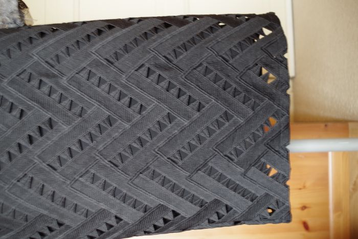 BY ZOE - Jupe ajourée noir T 40 - photo numéro 2