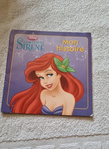 Livre histoire du soir la petite sirène