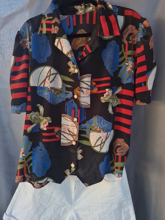 Chemisier imprimé Vintage - photo numéro 2