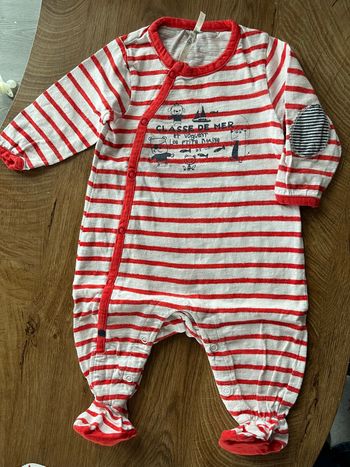 Pyjama une pièce fin bébé garçon