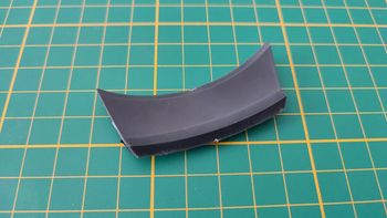 Plasturgie coffre pièce détachée miniature Burago Renault Megane Sport 1/18 1/18e 1/18ème #B52