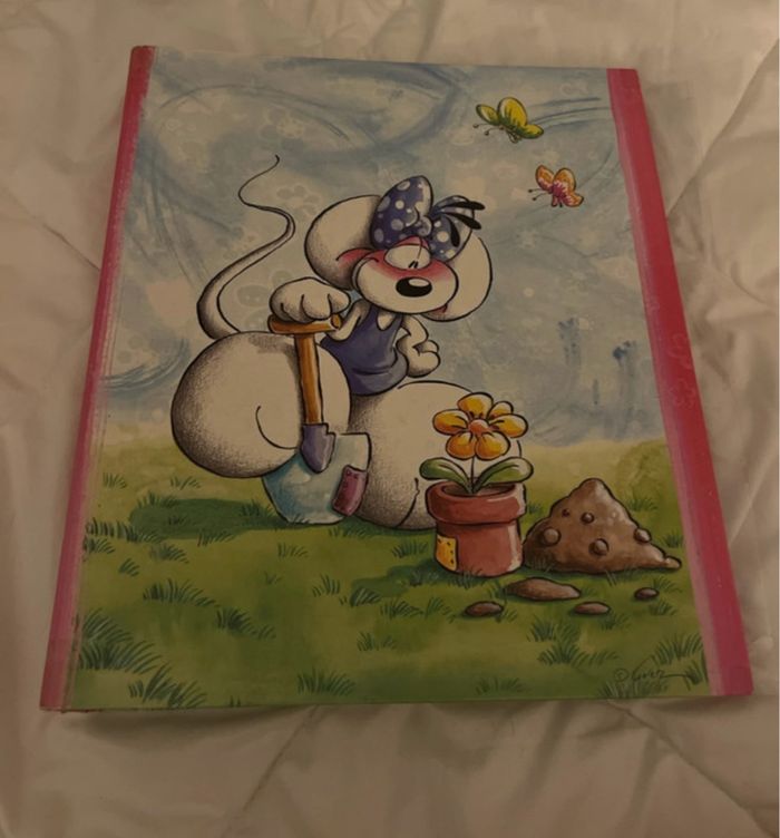 Classeur Diddl avec 104 feuilles 🩵🐭