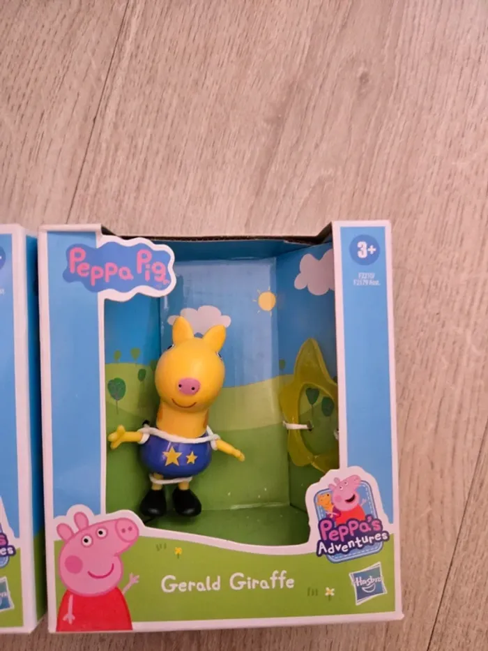 2 figurines peppa pig et ses amis neuves - photo numéro 3