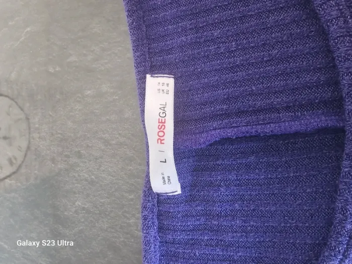 Maillot lm violet rosegal L - photo numéro 2