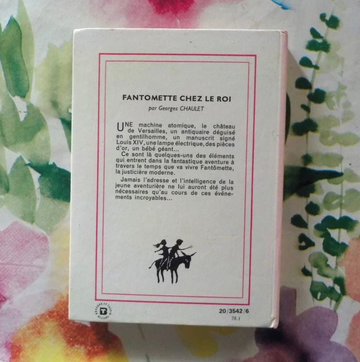 Fantômette chez le roi Bibliothèque Rose 1978 - photo numéro 2