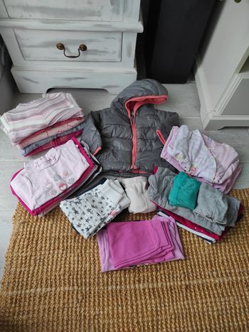 Lot vêtements fille Automne/Hiver 6mois
