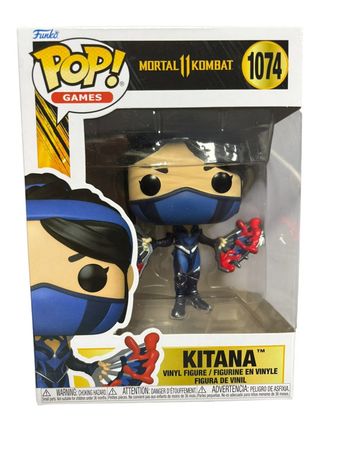 Figurine Funko Pop Mortal Kombat Kitana 1074 neuf