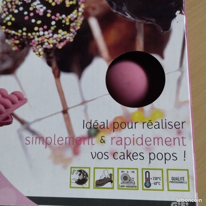 Moule silicone à cake pops Neuf - photo numéro 6