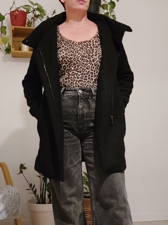 Manteau en laine Cache Cache - photo numéro 8