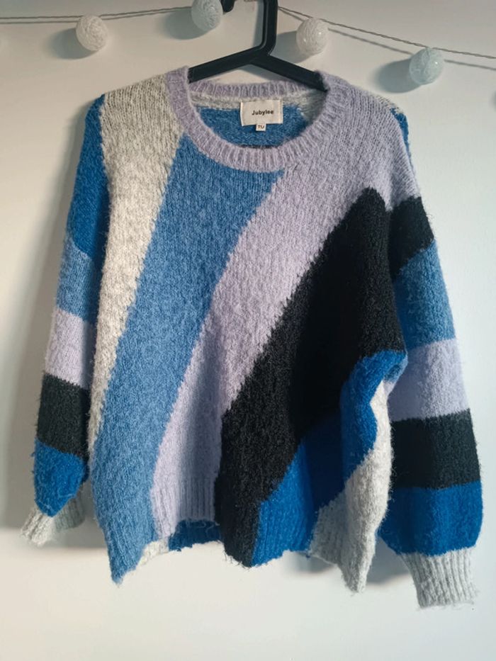 Pull d'hiver multicolore Taille Unique Jubylee En très bon état - photo numéro 2