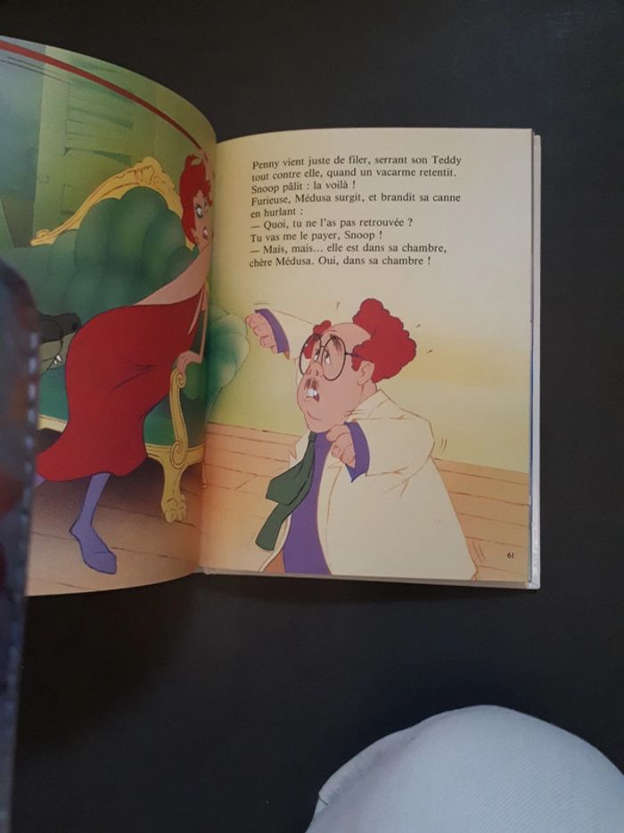 Livre Walt Disney ancienne édition Bernard et Bianca - photo numéro 3