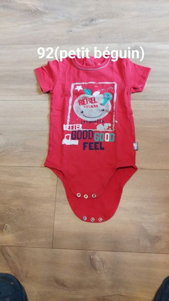 Body garçon taille 92. 2 ans 