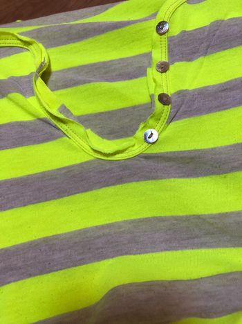 Tee shit#raye fluo#taille L