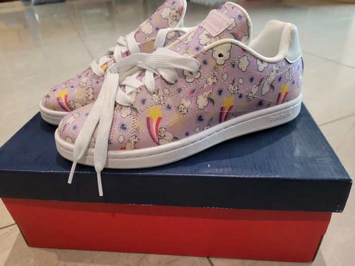 Baskets reebok pailleté 37 édition très limitée