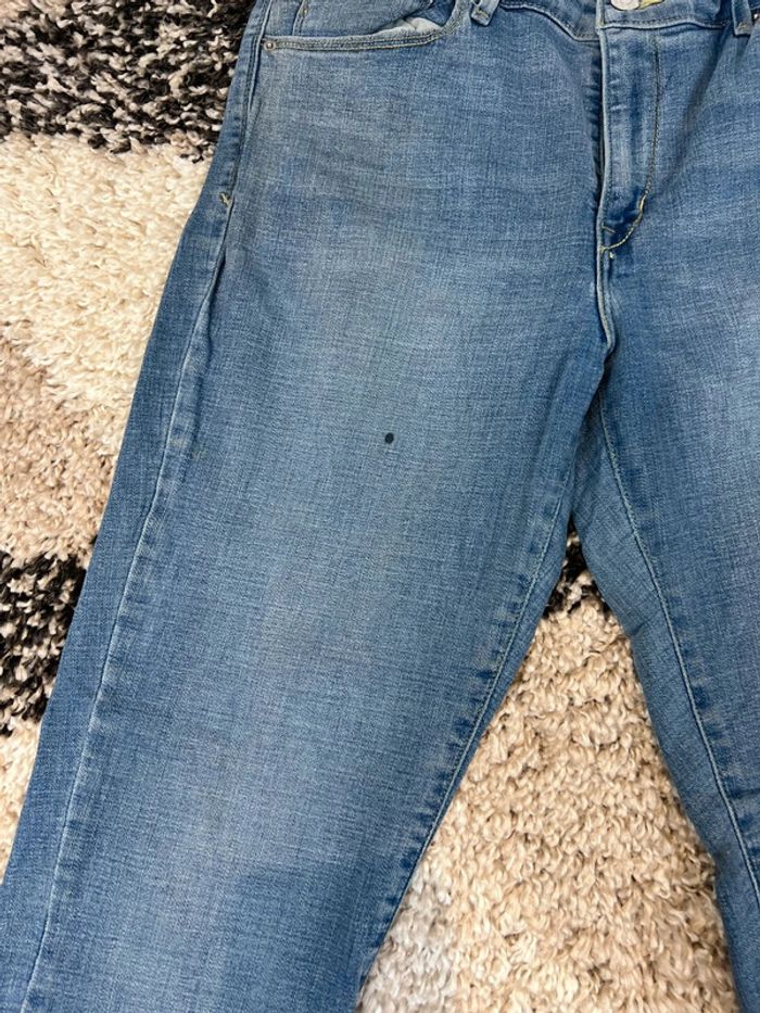 Jean Levis Mid Rose Skinny bleu vintage taille W32 L32 - photo numéro 8