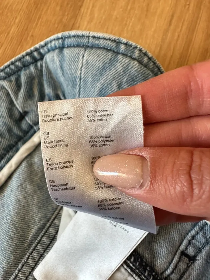 Mini jupe Claudie Pierlot en jean taille 38 - photo numéro 8
