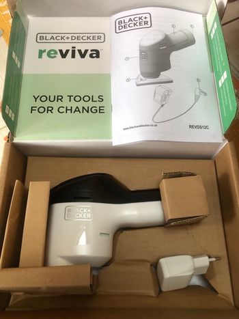 Ponceuse électrique Reviva Black&Decker
