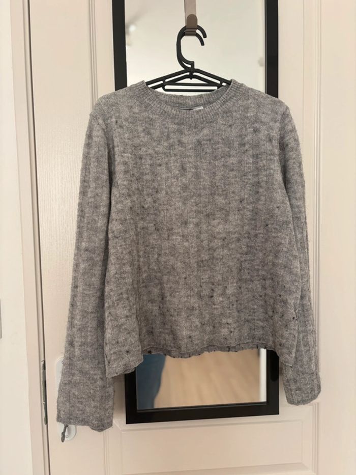 Pull gris H&M M