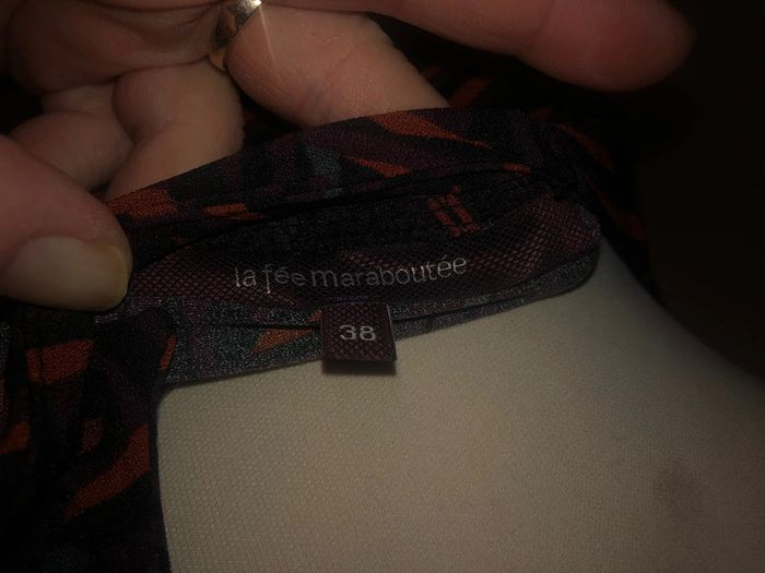 Robe chic La Fee Maraboutee (bordeaux), M / 38 / 10 - photo numéro 6