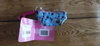 Porte monnaie mousqueton Barbie