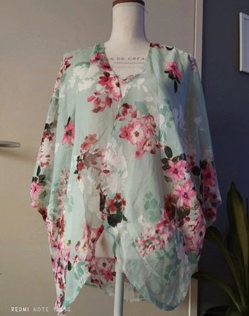 Kimono transparent taille unique