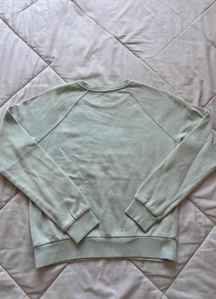 Pull sweat léger col rond Lacoste live bleu clair intérieur polaire devanlay taille S/36 - photo numéro 9