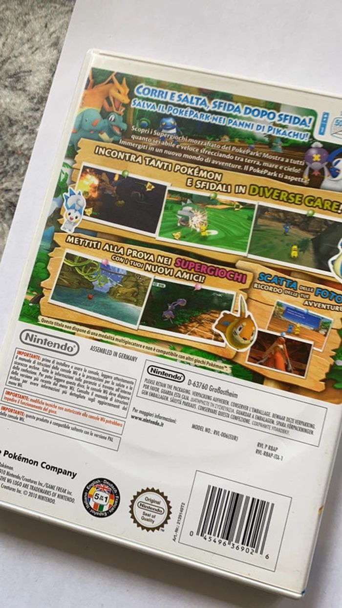 poképark la grande avventura di pikachu wii - photo numéro 4