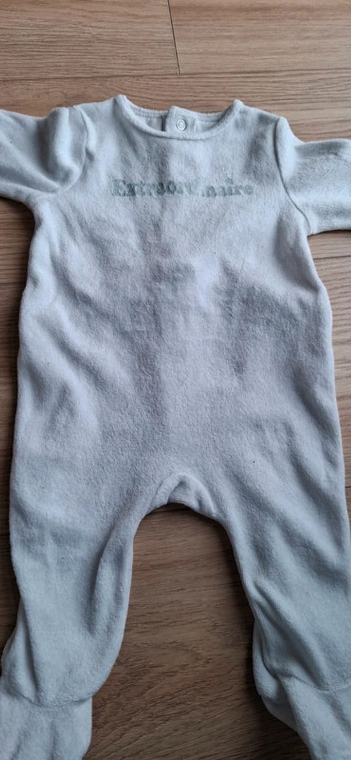 Lot de 3 pyjamas Gemo 3 mois - photo numéro 3