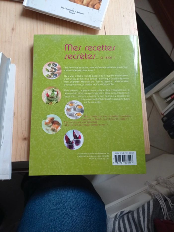 Livre mes recettes secrètes - photo numéro 7