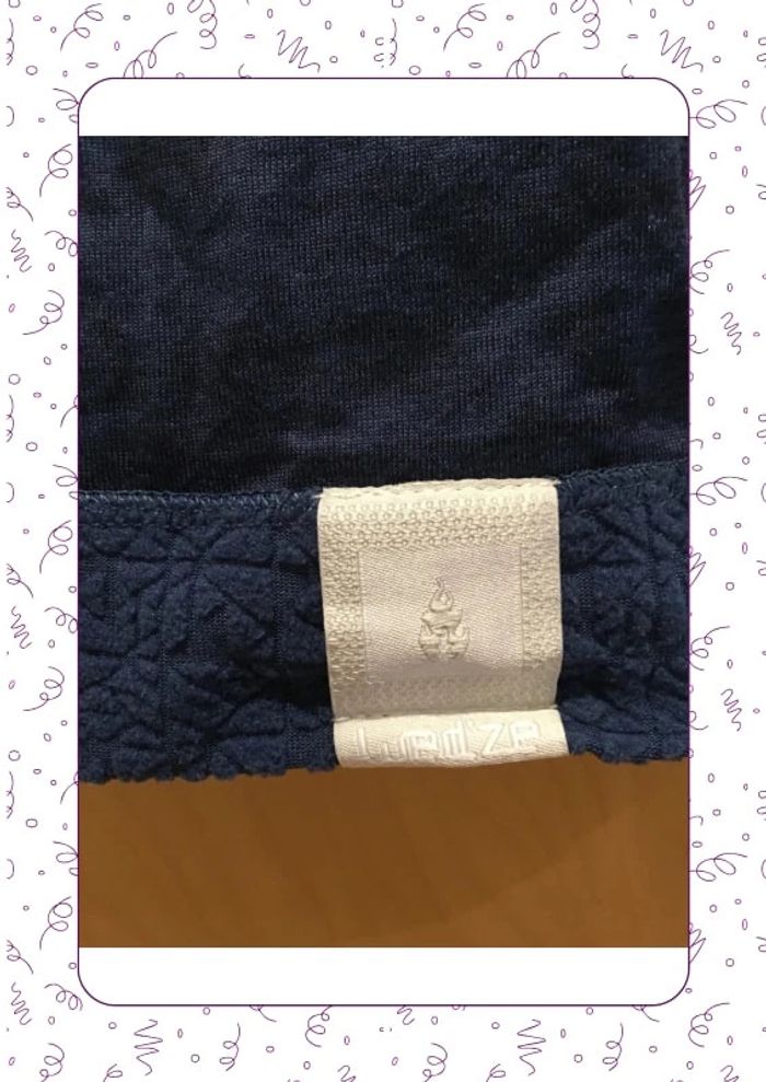 T-shirt col roulé wedze marine - photo numéro 2