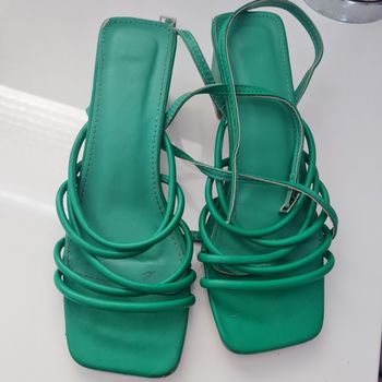 Sandales vertes