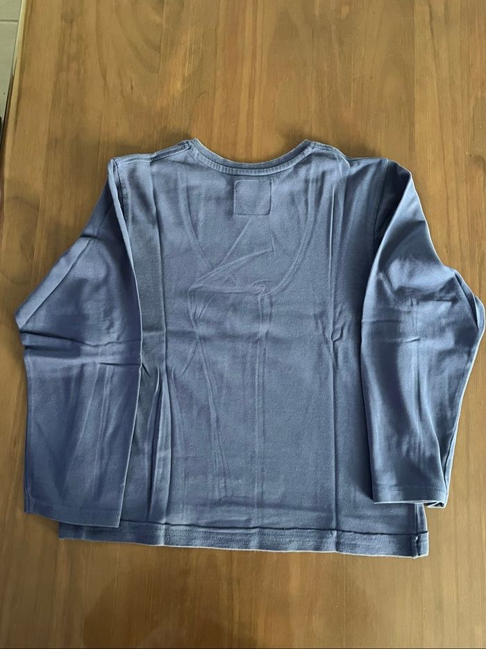 Teeshirt manches longues mauve YCC 10 ans - photo numéro 5