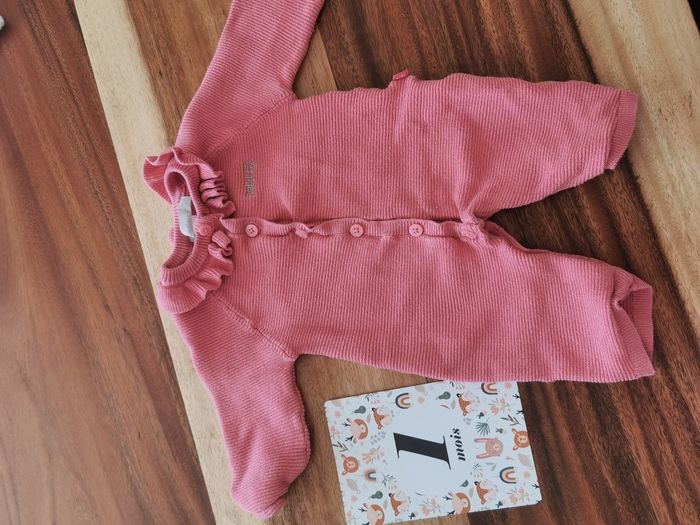 Lot de 2 pyjamas sans pieds bébé fille - photo numéro 3